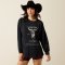 Ariat Womens Canvas Oversized T-Shirt