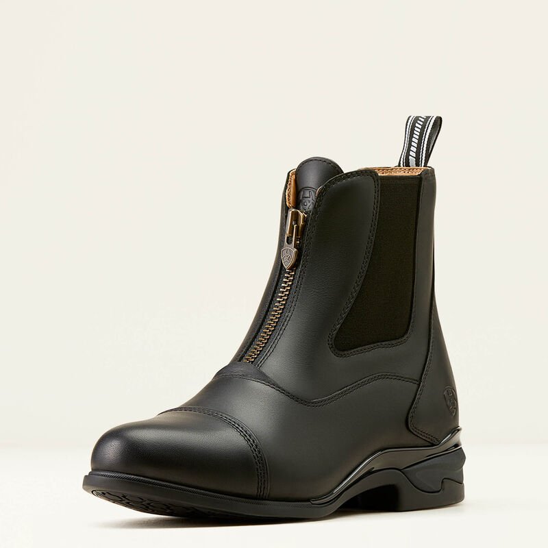 Ariat Devon Zip kort stvle dame, sort