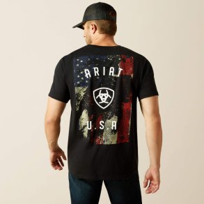 Ariat Faded Bull herre T-Shirt