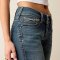 Ariat R.E.A.L. Mid Rise Stretch Whipstitch Boot Cut Jeans