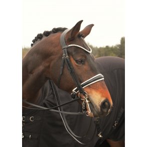 byWeber Kandar Mary Silver Sort - Hvid