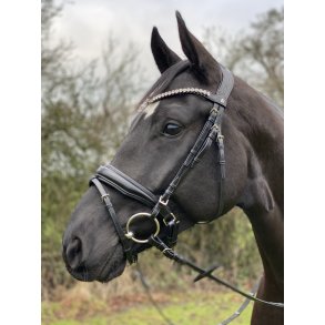 byWeber Madison Trense Silver Sort - Sort