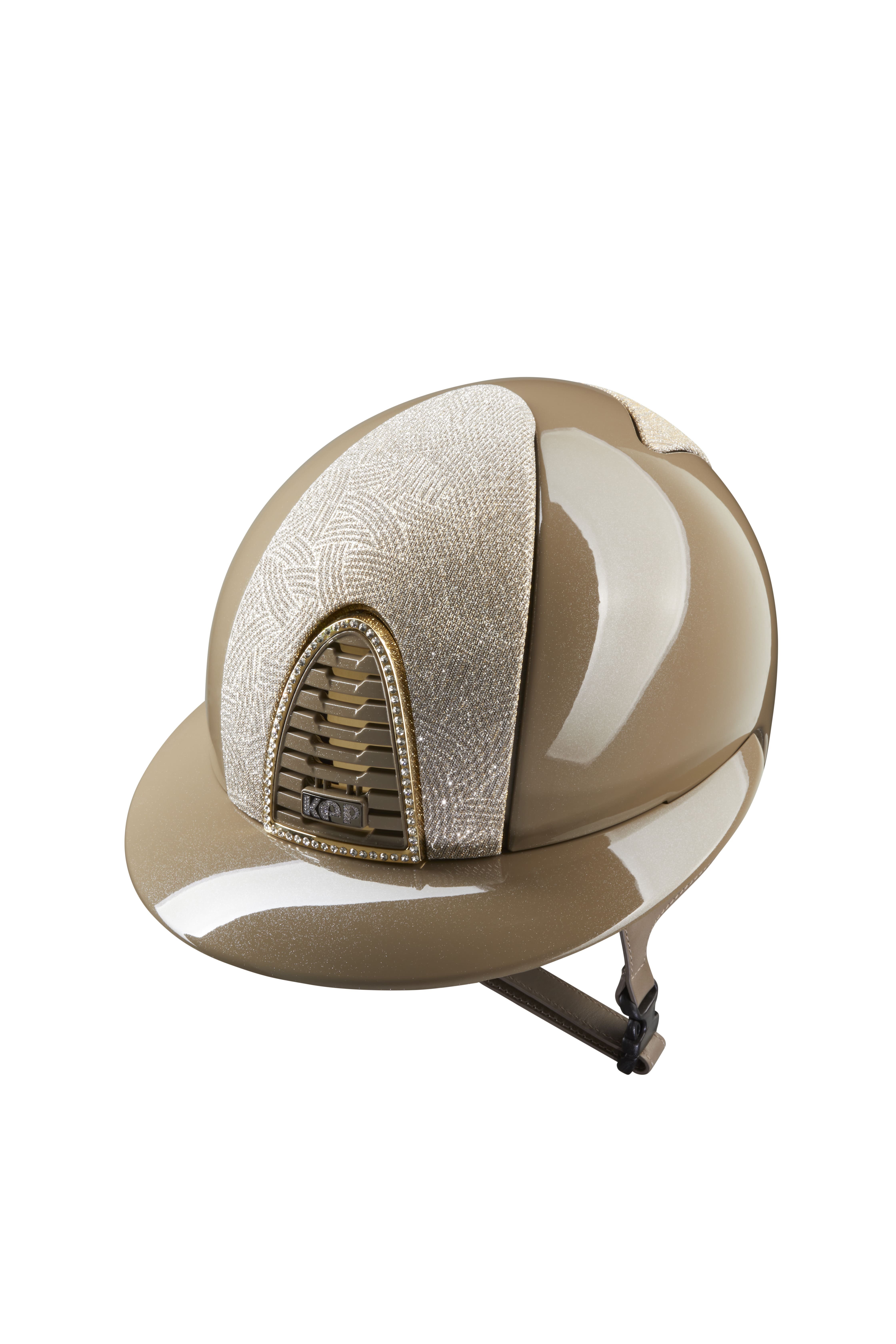KEP Italia New Cromo 2,0 New Galassia taupe gold, polo visor