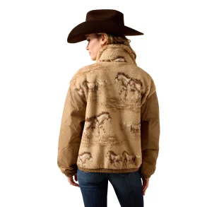 Ariat Womans Sherpa Blocked Jacket