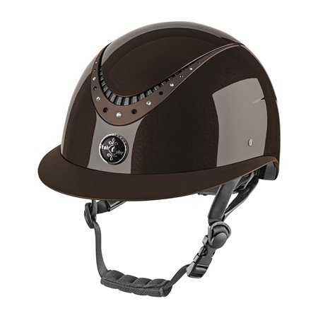 Fair Play Apoleus W-V Spotlight Shiny Hjelm - Brun