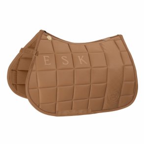 Eskadron Big Square faux leather spring underlag, cognac