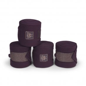 Eskadron Fleece bandager Heritage 20 Deep Berry Red