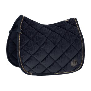 Eskadron Heritage Velvet Crystal dressur underlag navy