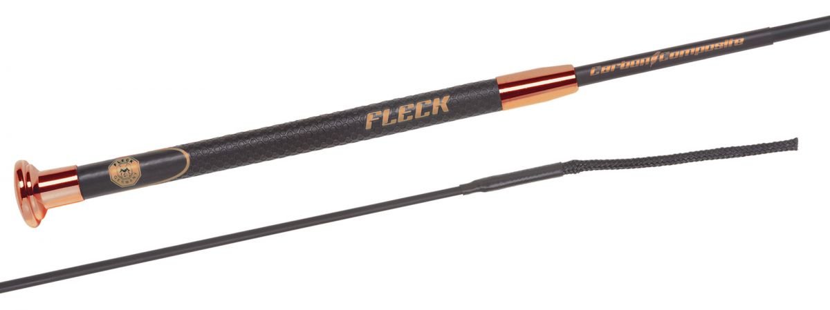 Fleck Carbon Ultralite Dressurpisk med Rosegold