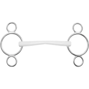 HS Sprenger Duo Vienna 3-rings bid, 16 mm, plastic hvid