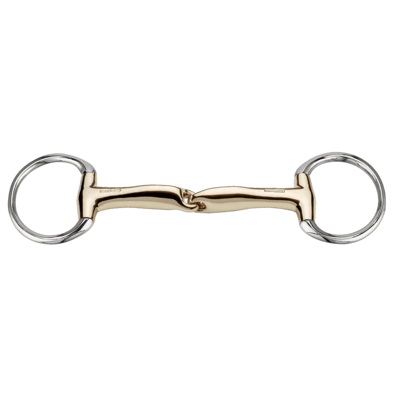 HS Sprenger Novocontact Bradoon d-ring, 14 mm 2-delt bid