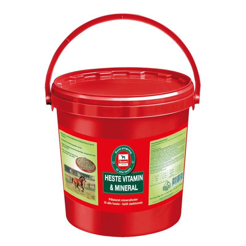 Salvana Hestevitamin og mineral 8 kg Spand