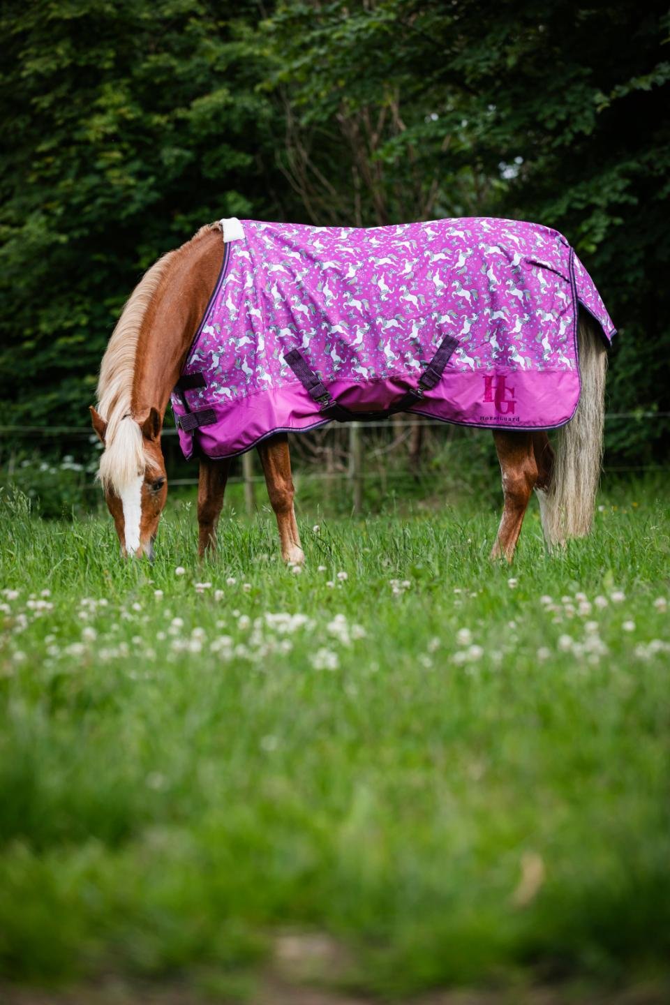 HorseGuard 0 g. 600D dkken med enhjrninger