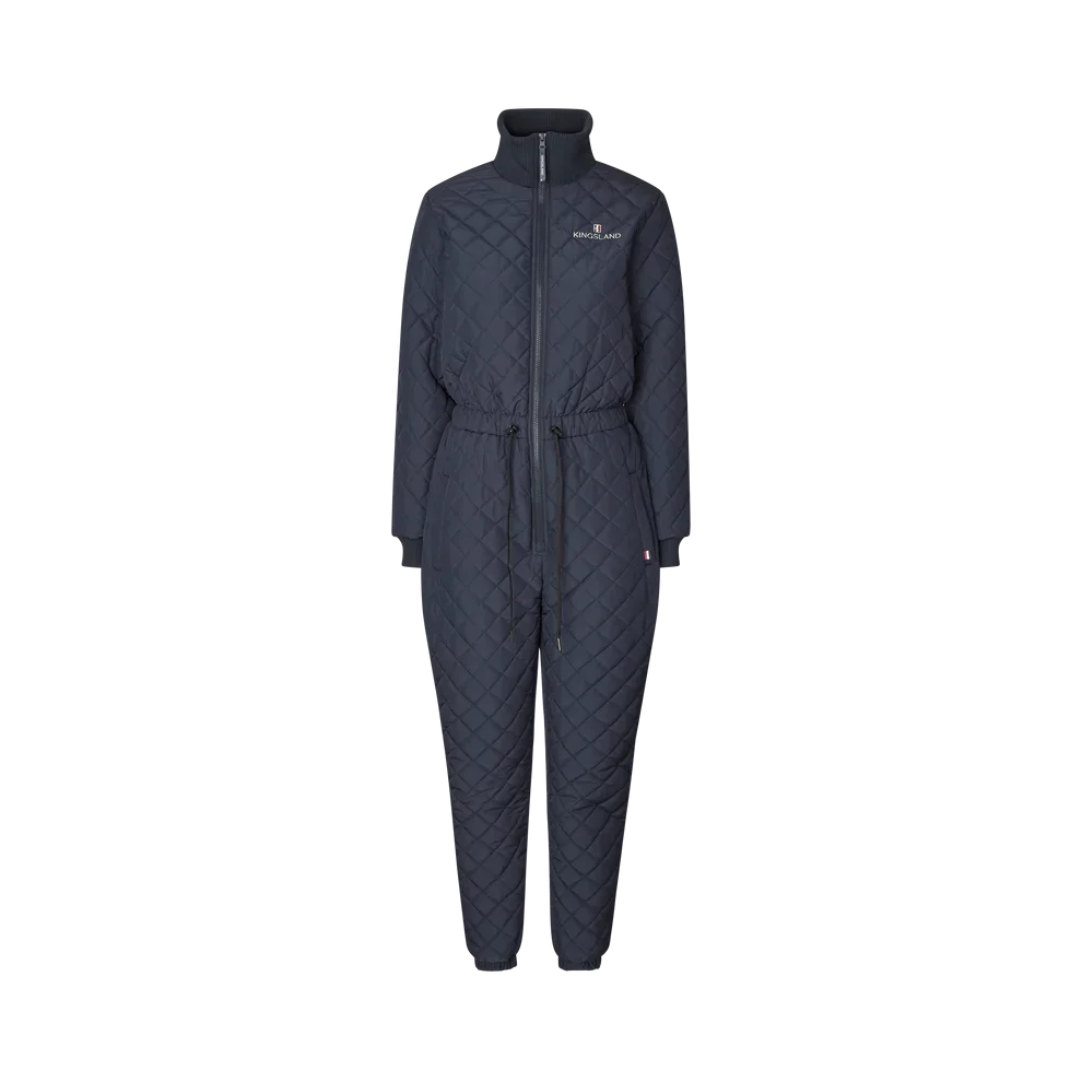Kingsland Classic Ladies Quilted Onepiece, navy