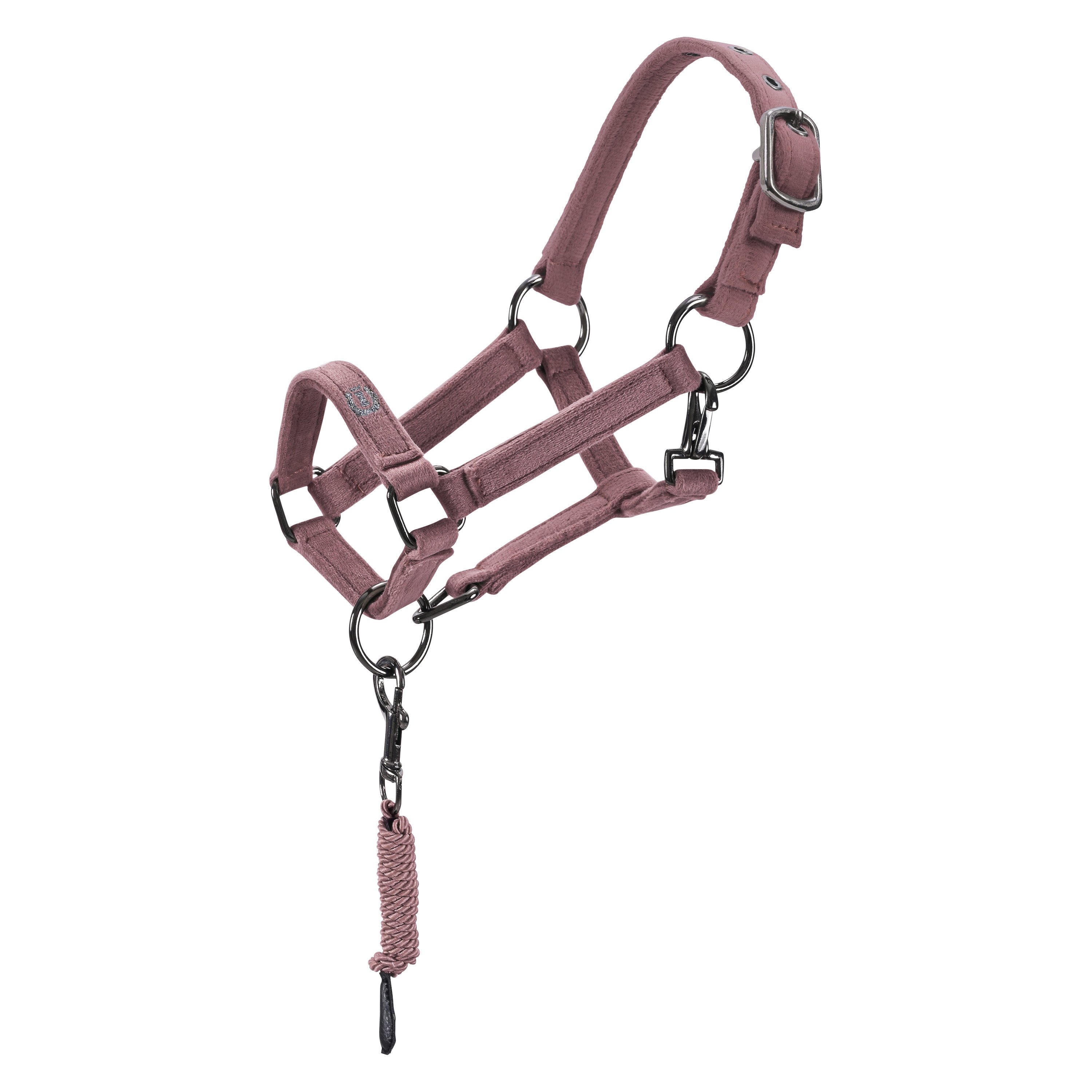 Imperial Riding IRHVelvet Grime til K�phest - Dark Mauve