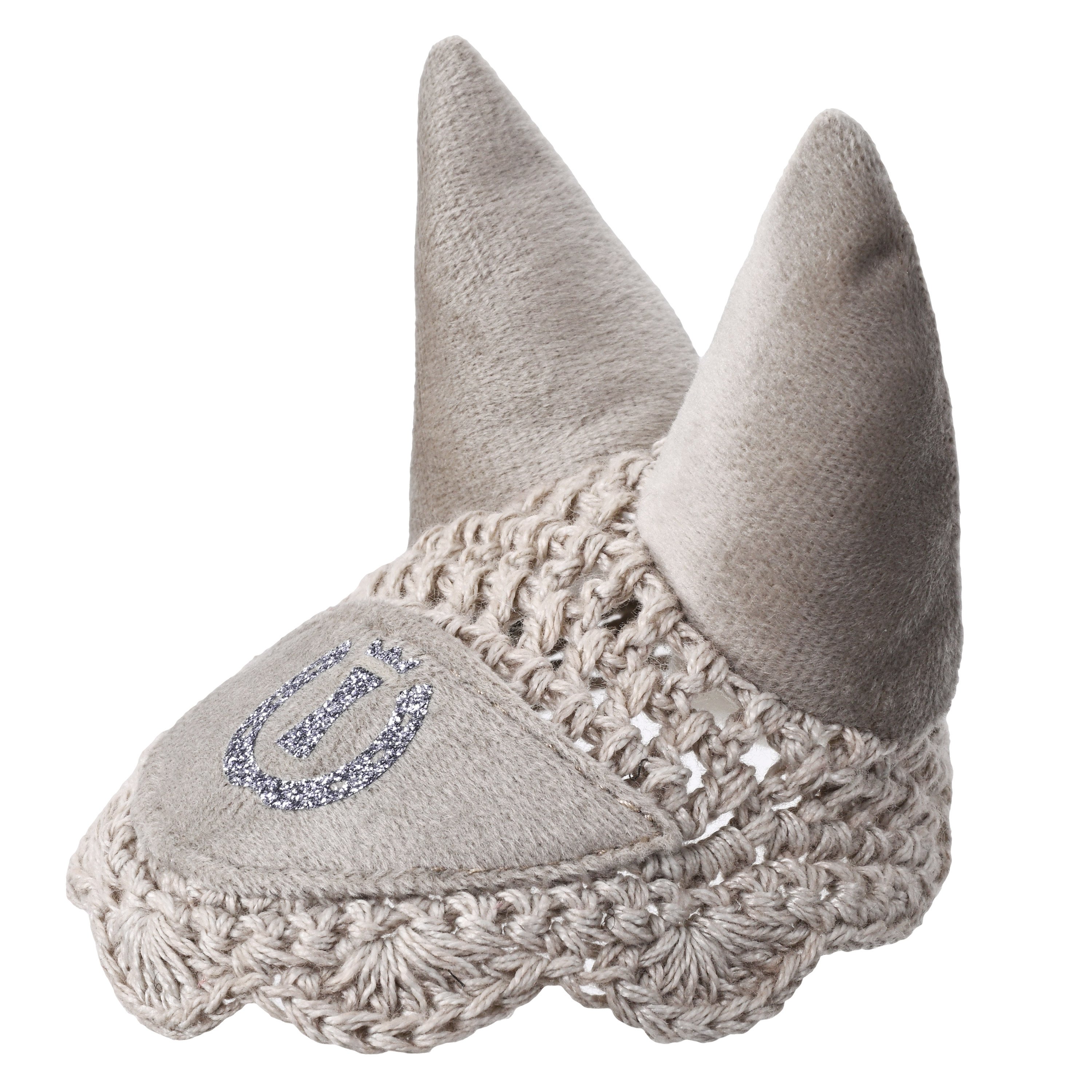 Imperial Riding IRHVelvet Fluehut til K�phest - Taupe