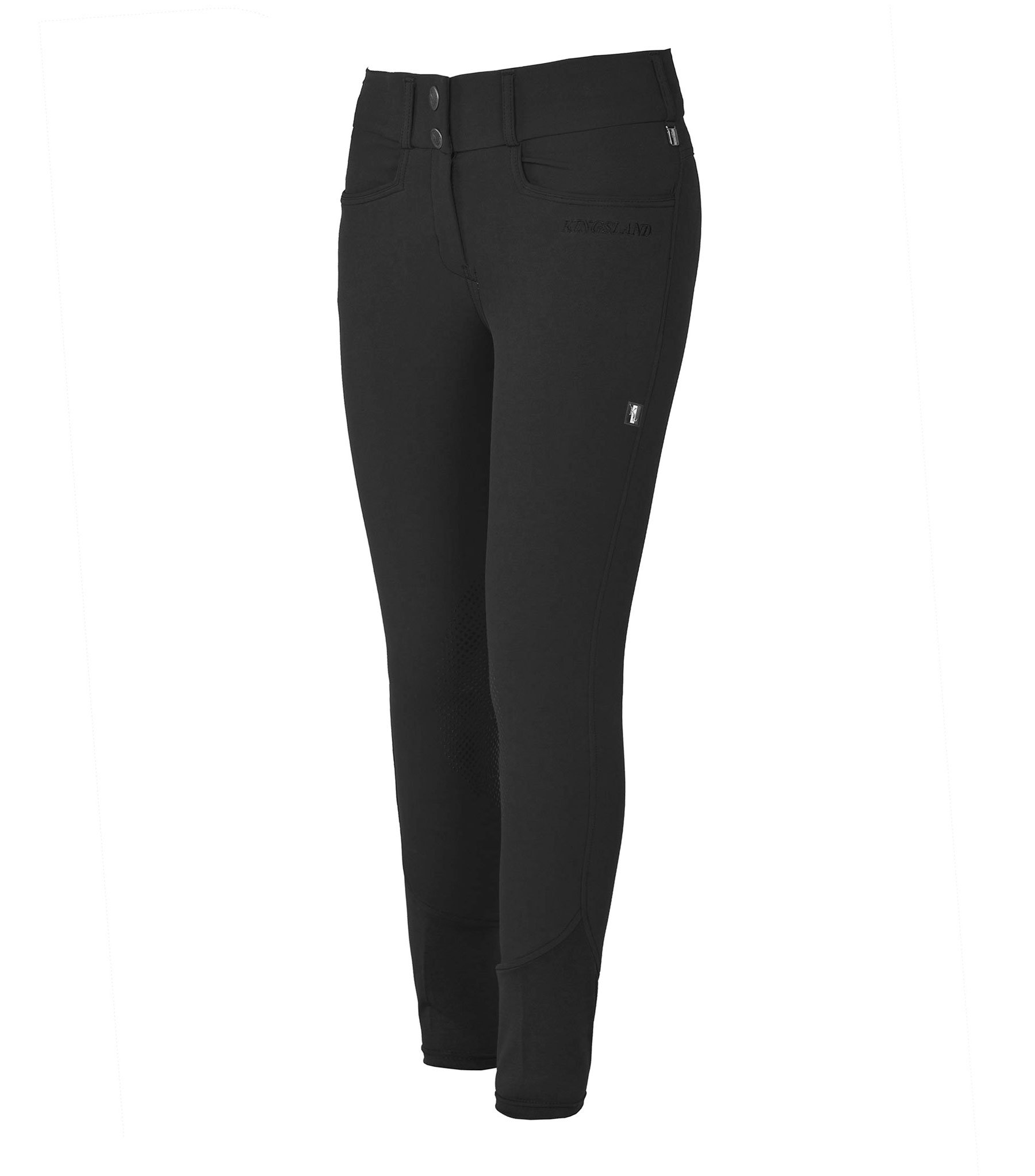 Kingsland Classic Kadi E-TEC breeches knee grip black, ladies  