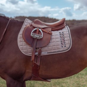 Kingsland Oriana Velvet spring underlag beige cinder