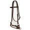 Side Pull - Latigo Braided Noseband - Latigo Harness