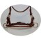 Side Pull - Latigo Braided Noseband - Latigo Harness