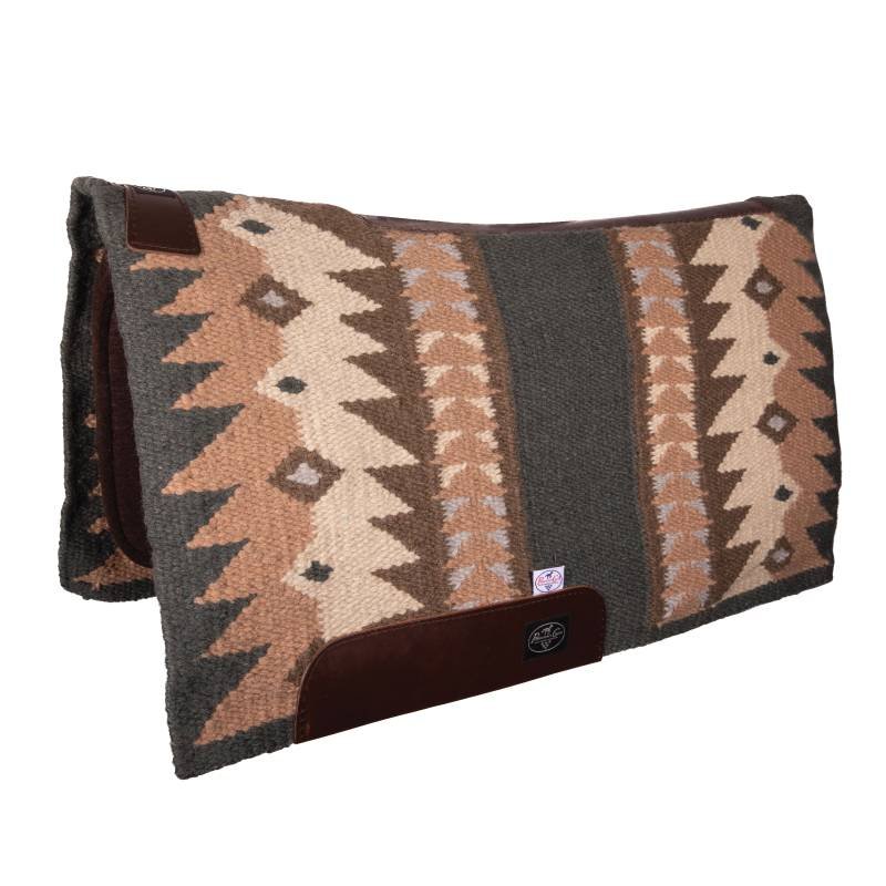 Professional's Choice Fuse Saddle Pad Charcoal/Tan