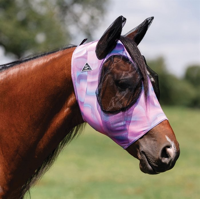Professional's Choice Comfort Fit Fly mask med hul til pandelokken