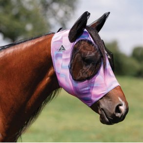 Professional's Choice Comfort Fit Fly mask med hul til pandelokken
