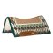 Platinum Pro Western underlag Brown green White 