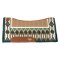 Platinum Pro Western underlag Brown green White 