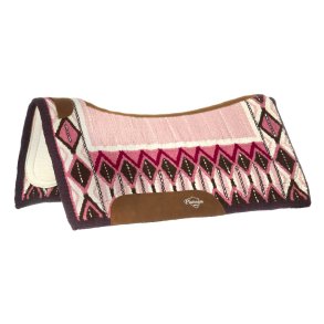 Platinum Pro Western underlag Pink White Black
