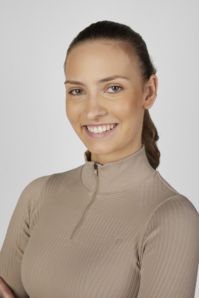 Pikeur Knit shirt athleisure Mocha Creme