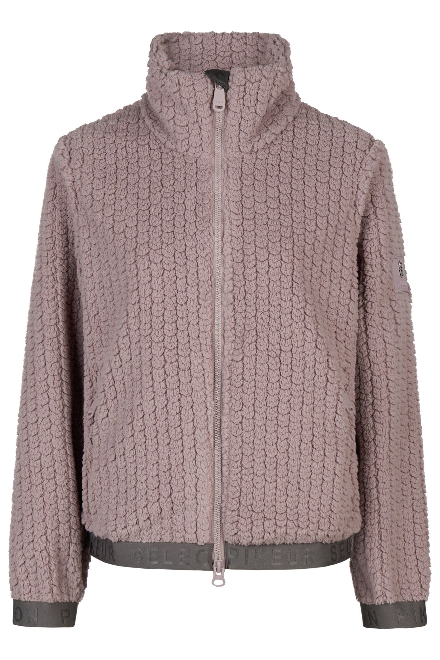 Pikeur Velvet Knit Fleece Jacket Ash Mauve