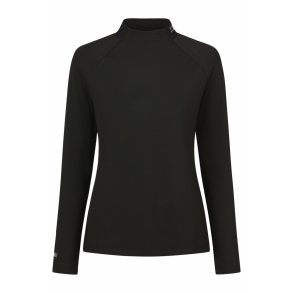 Pikeur Athleisure rullekrave bluse, sort