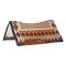 Platinum Pro Western underlag Red Black Brown 