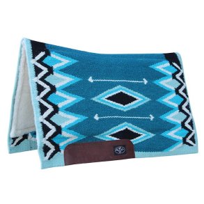 Professional's Choice Jalepeno Western saddle Pad Deep Sea