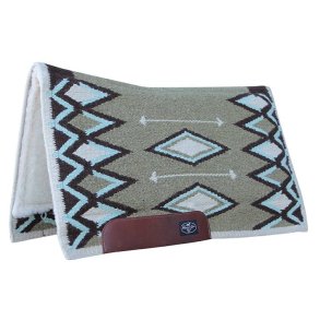 Professional's Choice Jalepeno Western saddle Pad Khaki