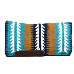 Professional's Choice western pad, New Zealand Wool Ventana pattern Pacific