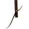 RAW TACK Snake Tooled Browband Headstall
