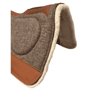 RAW TACK Western Wool Felt Comfort Pad