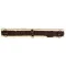 RAW TACK Western Wool Cinch i Chocolate
