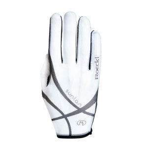 Roeckl Laila ridehandske, hvid