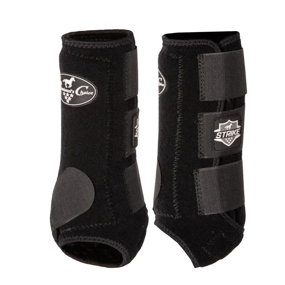 Strike Sports Medicine Front Boots - Black