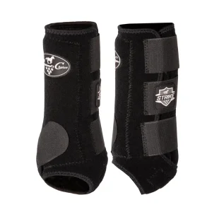 Strike Sports Medicine Front Boots - Black
