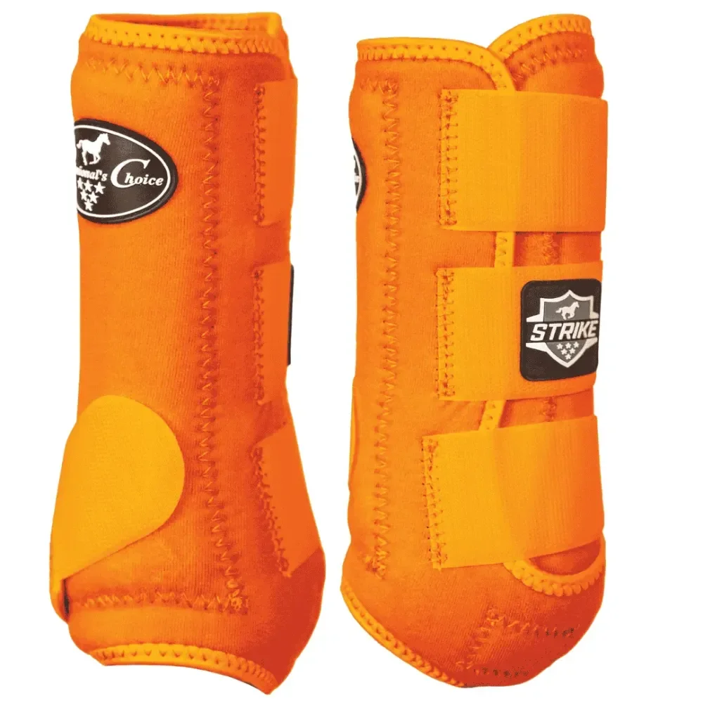 Strike Sports Medicine Front Boots - Orange
