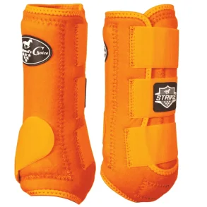 Strike Sports Medicine Front Boots - Orange
