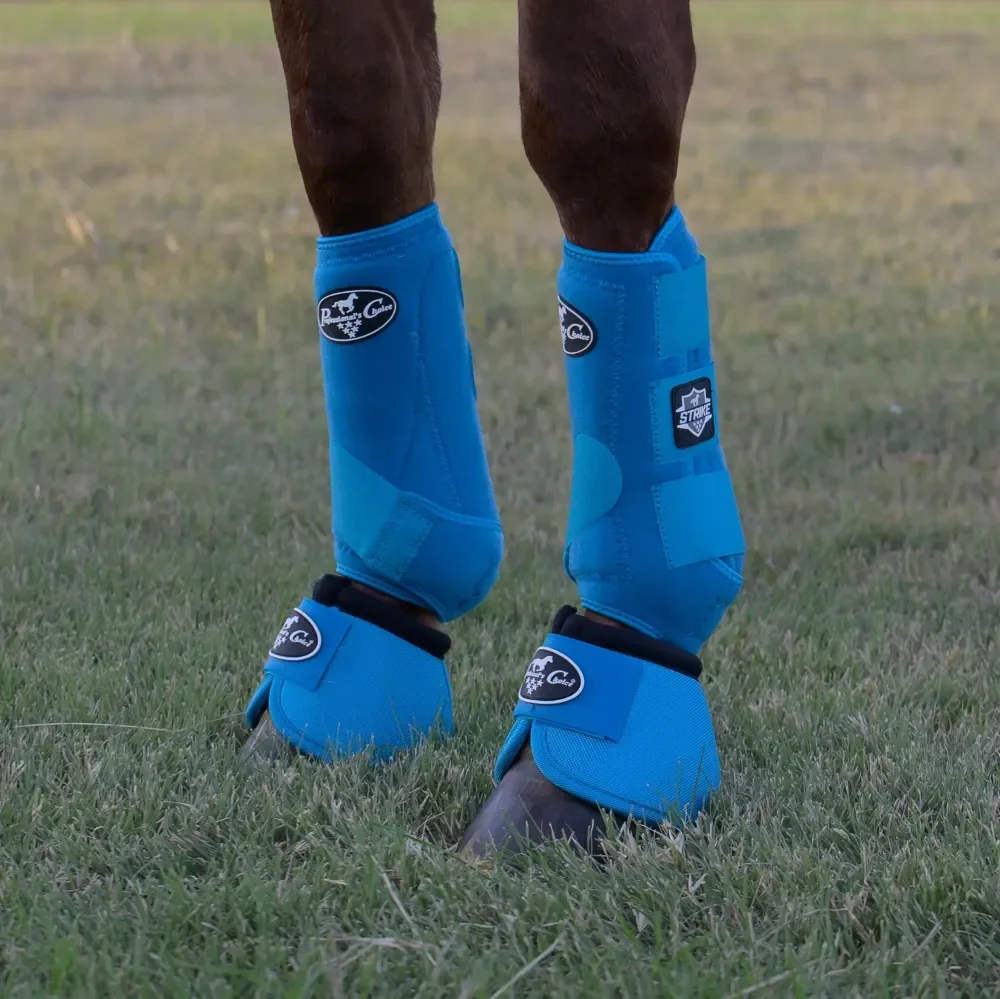 Strike Sports Medicine Front Boots - Pacific Blue