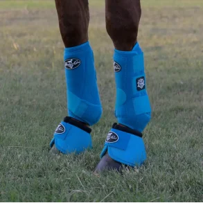 Strike Sports Medicine Front Boots - Pacific Blue