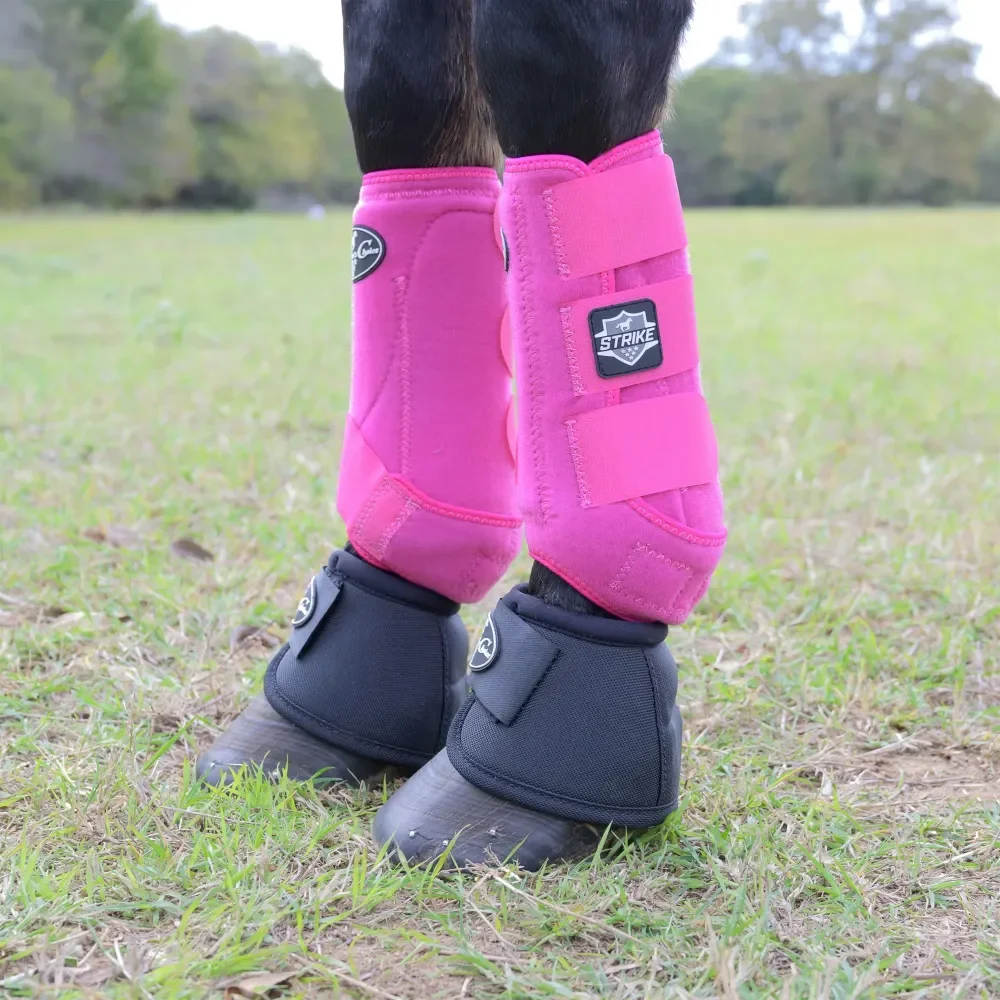 Strike Sports Medicine Front Boots - Rasperry