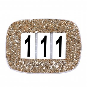 SD Design Glitter Gold Stvne Nummer