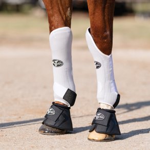 Professional's Choice Combo Knee Boots White